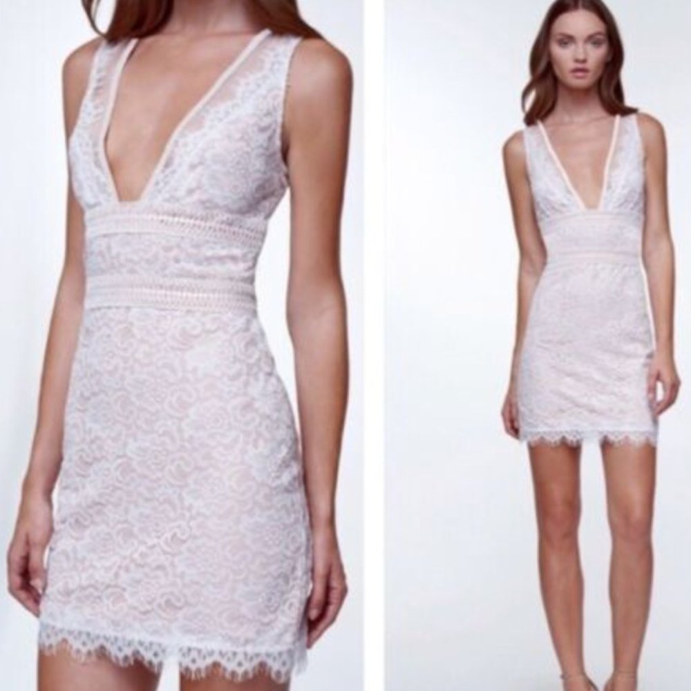 Stylestalker White Lace Dress